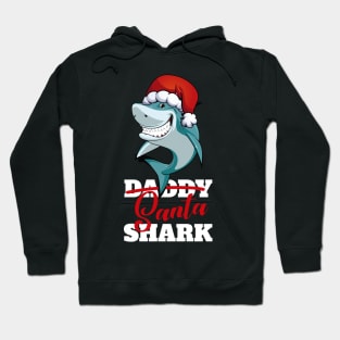 Daddy Shark Christmas Spirit Funny T-Shirt gift for Dad Hoodie